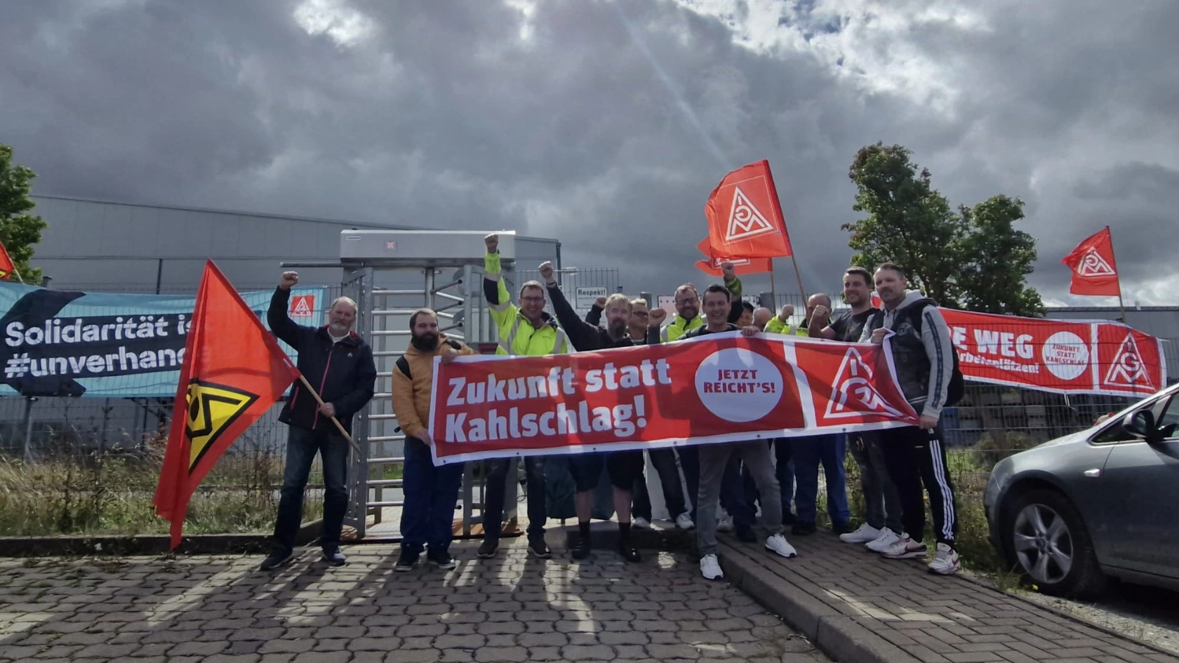 Musashi beim Automobilaktionstag